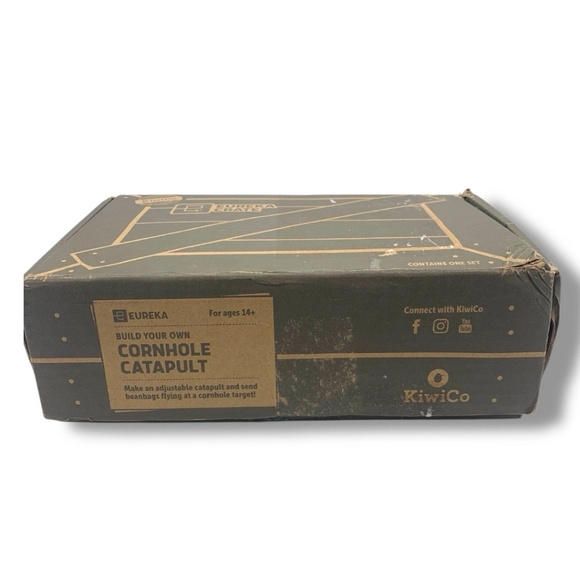 Kiwi Co Eureka Crate Cornhole Catapult Build Your Own New in Box Retired - Picture 9 of 10